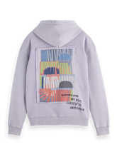 SCOTCH AND SODA Relaxed-Fit Artwork Hoodie - Gravity NYC